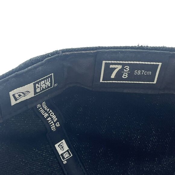 New Era San Diego Padres Fitted Hat Cap Sz 7 3/8 - Picture 6 of 8